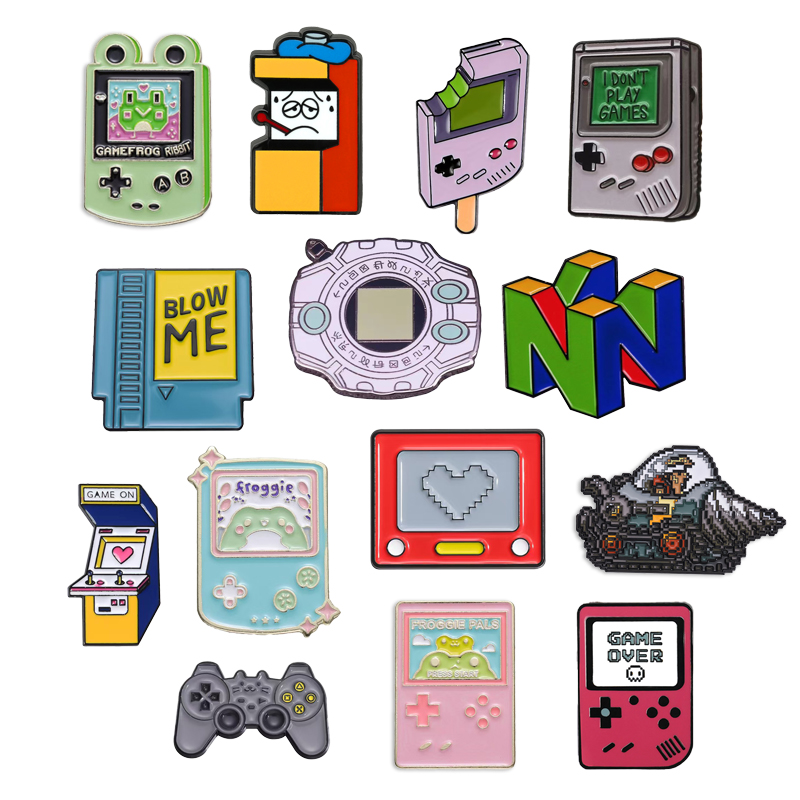 Gaming Console Old School - Cartone animato creativo console di gioco