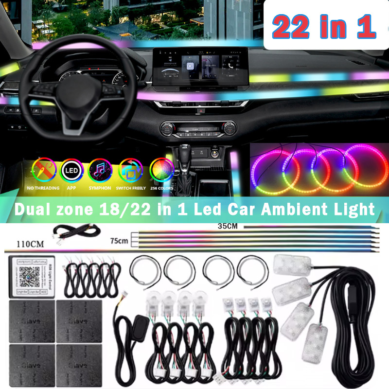 Led Gaming Light Strip - 18/22 in 1 Acrilico Led Auto