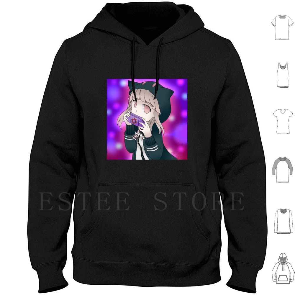 Gaming Console Keychain - Felpe con cappuccio Chiaki Nanami Manica