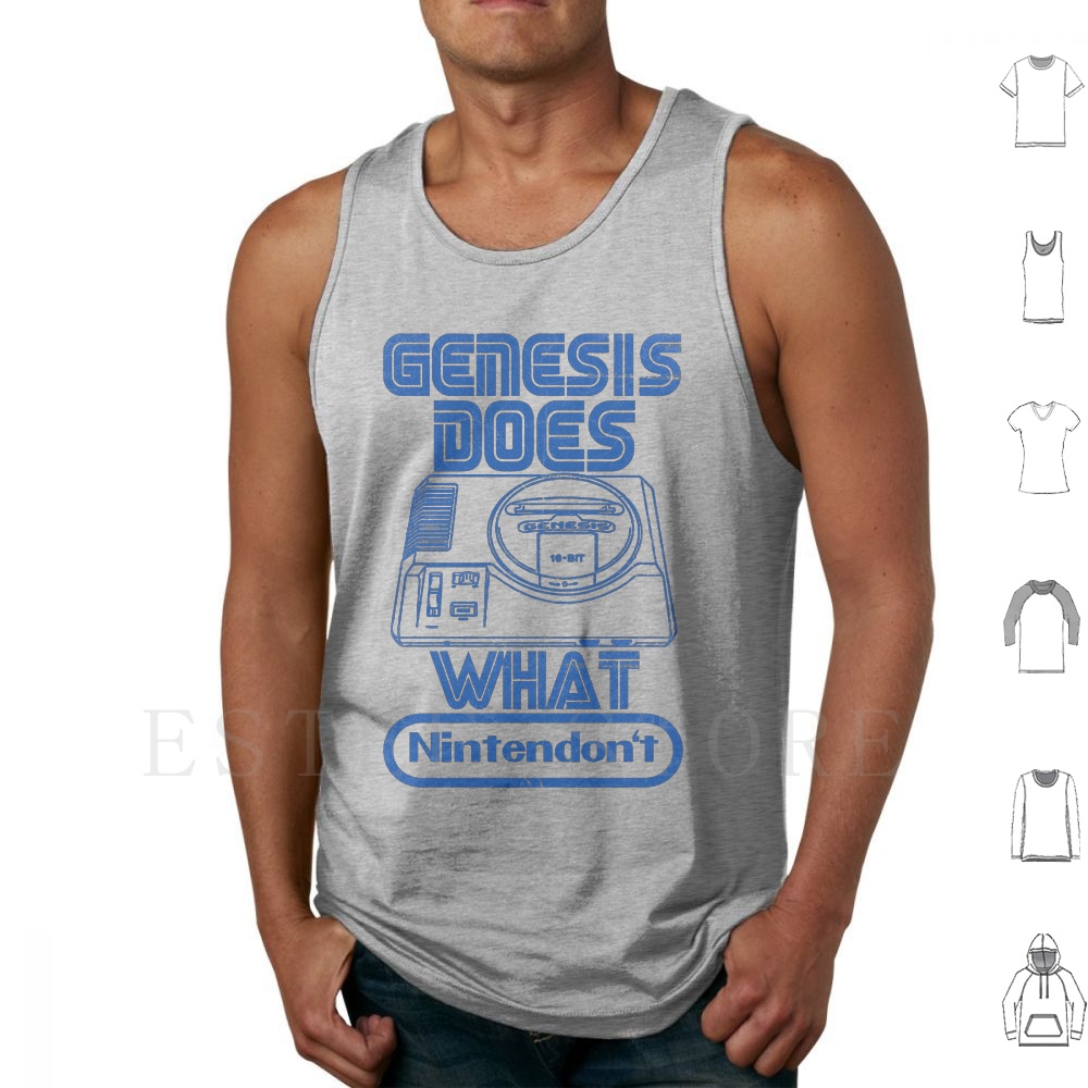 Gaming Console Old School - The Console Wars Canotte Gilet in