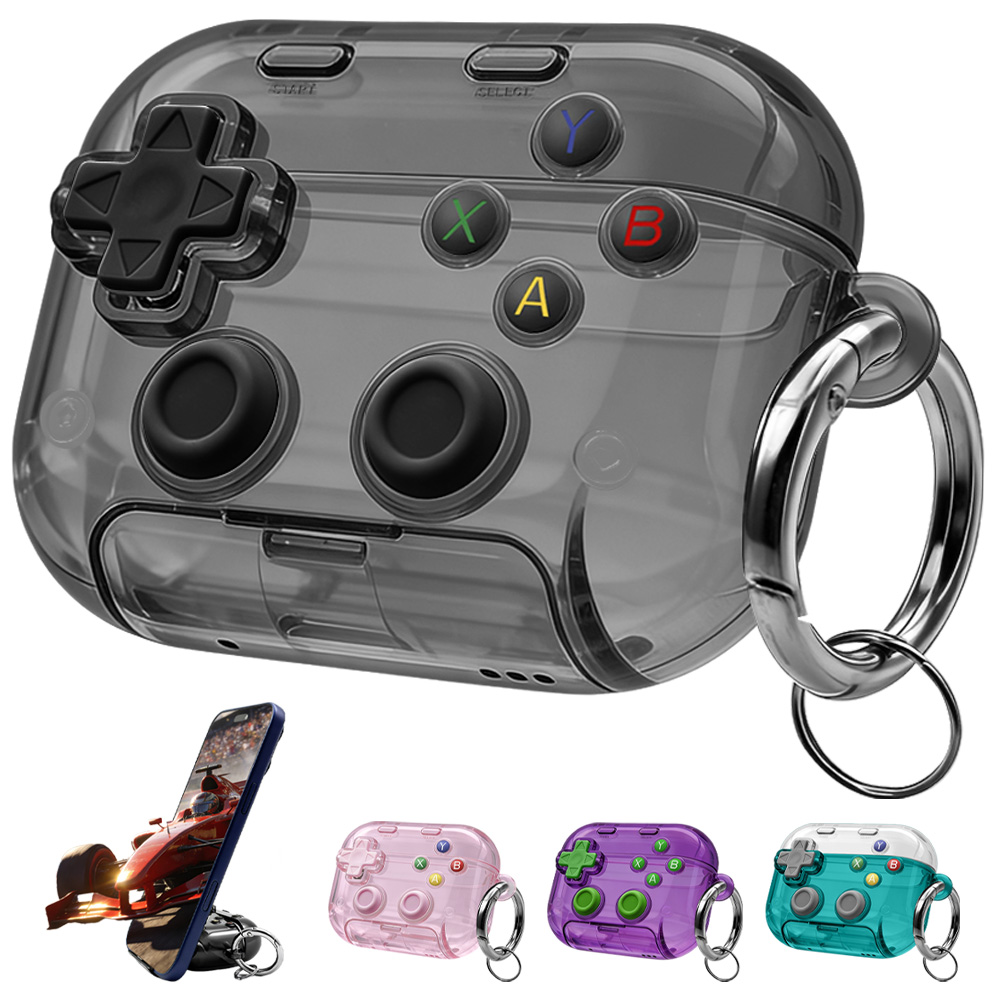 Gaming Console Keychain - Custodia Protettiva per Auricolari AirPods Pro