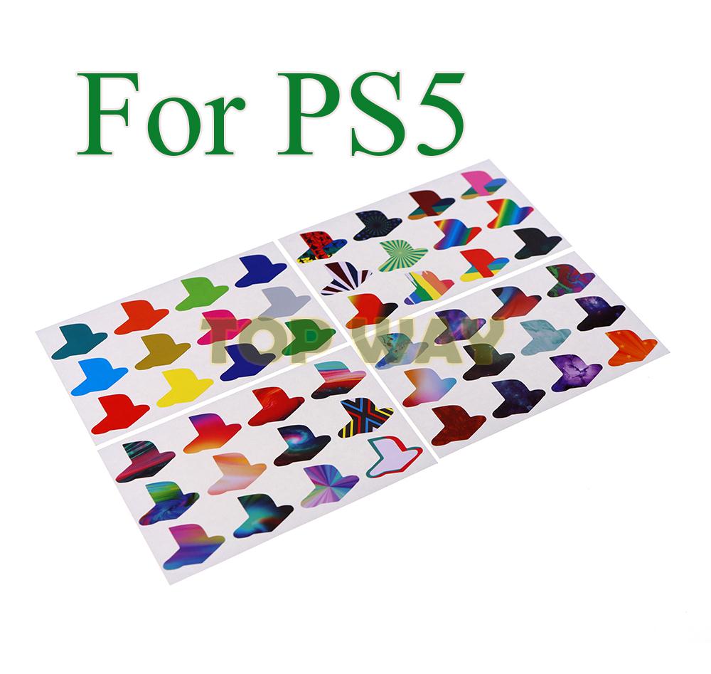 Gaming Console Buttons - 12 Pezzi/Lotto Adesivi Colorati per PS5,