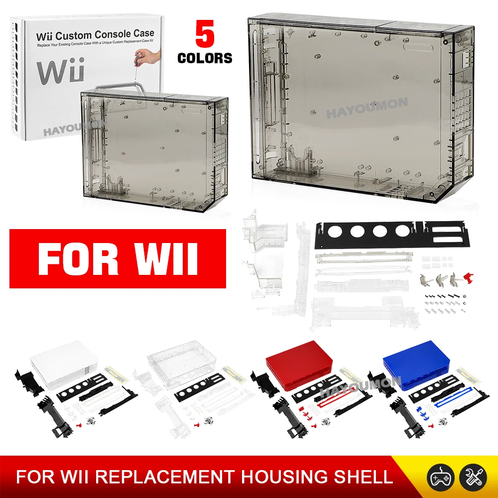 Gaming Console Buttons - NUOVO Set Completo di Scocca Sostitutiva