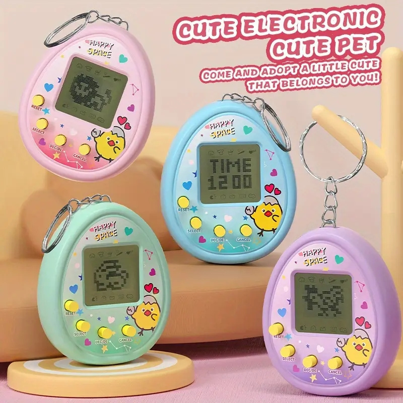 Gaming Console Keychain - Console di Gioco Portatile per Animali