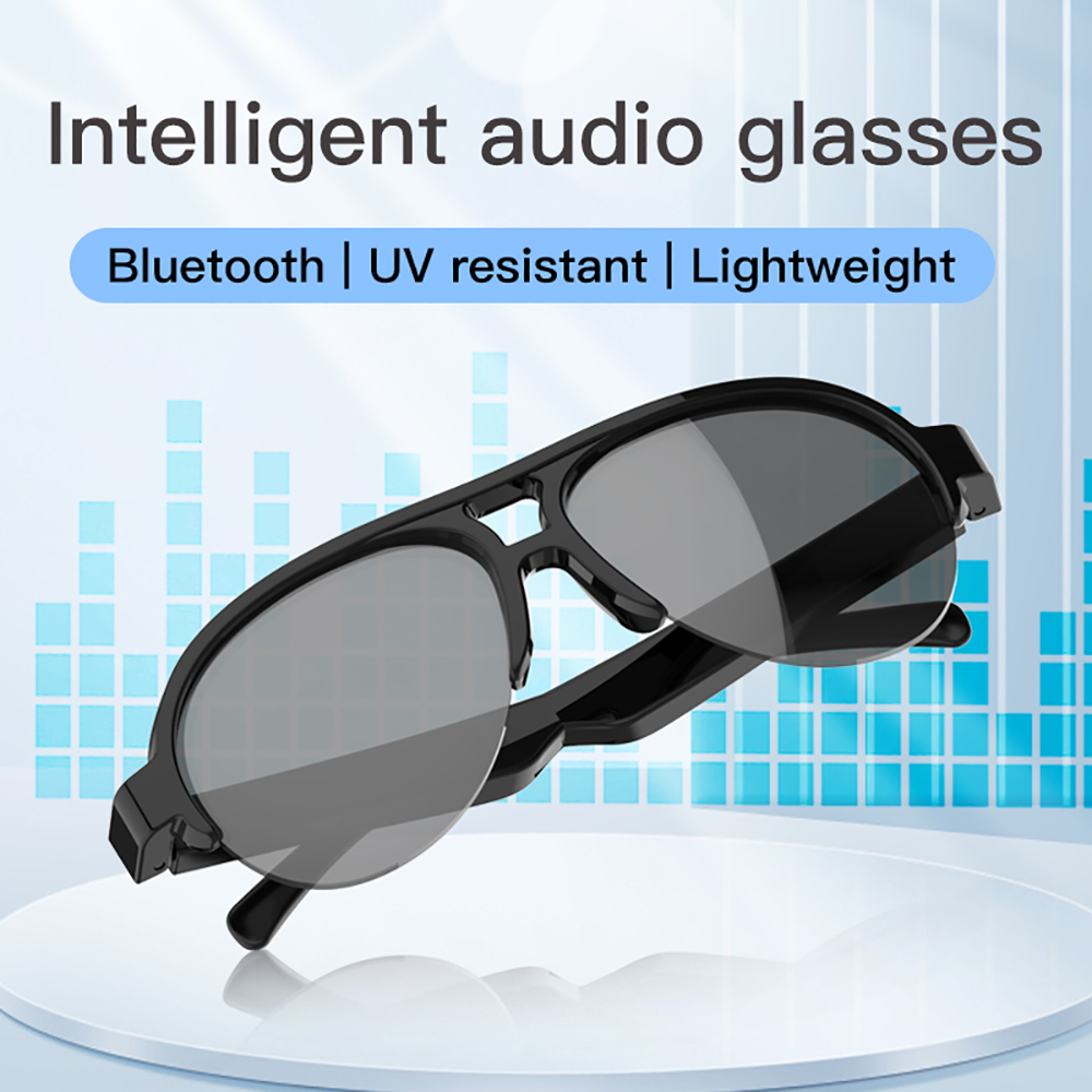 Gaming Glasses Uv - Occhiali Bluetooth wireless intelligenti Occhiali da