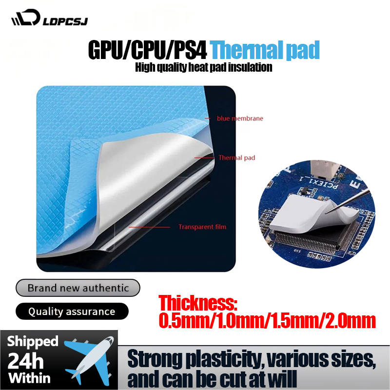 Gaming Console Pc - LDPCSJ Pad Termico in Silicone ad