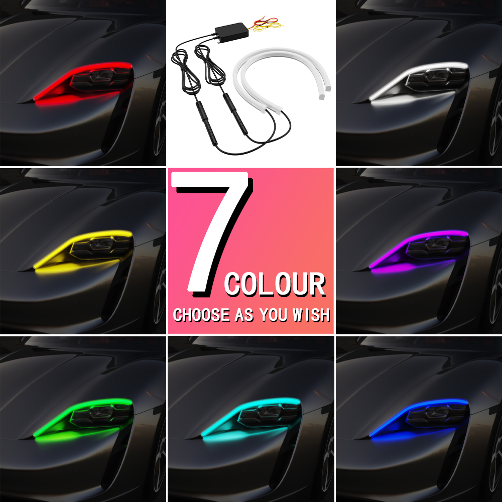 2PCS DRL Auto LED Luce di marc - Led Gaming Light Strip recensione e prezzo