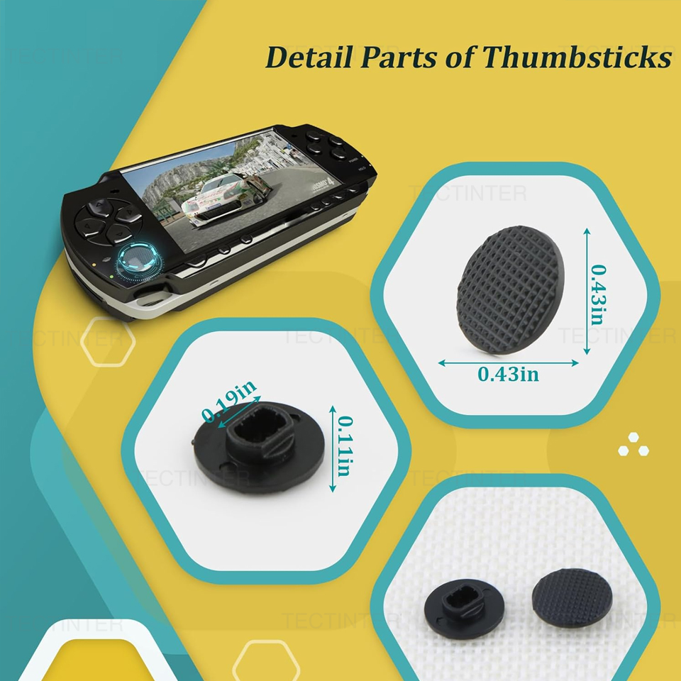 Per Console PSP 1000: Cappucci - Gaming Console Buttons recensione e prezzo