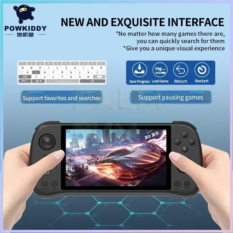 POWKIDDY X55 schermo IPS da 5. - Gaming Console X55 recensione e prezzo