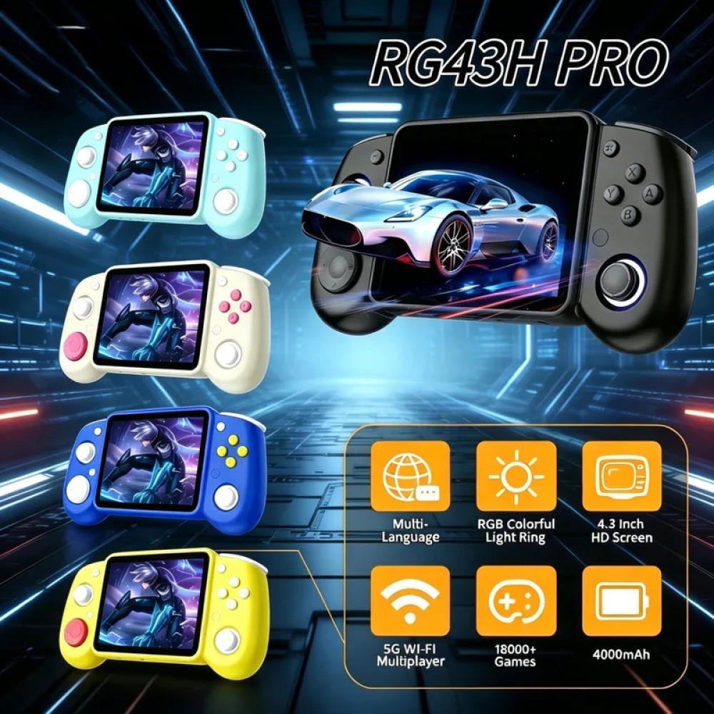 RG43H Pro Console di Gioco Por - Gaming Console Vintage recensione e prezzo