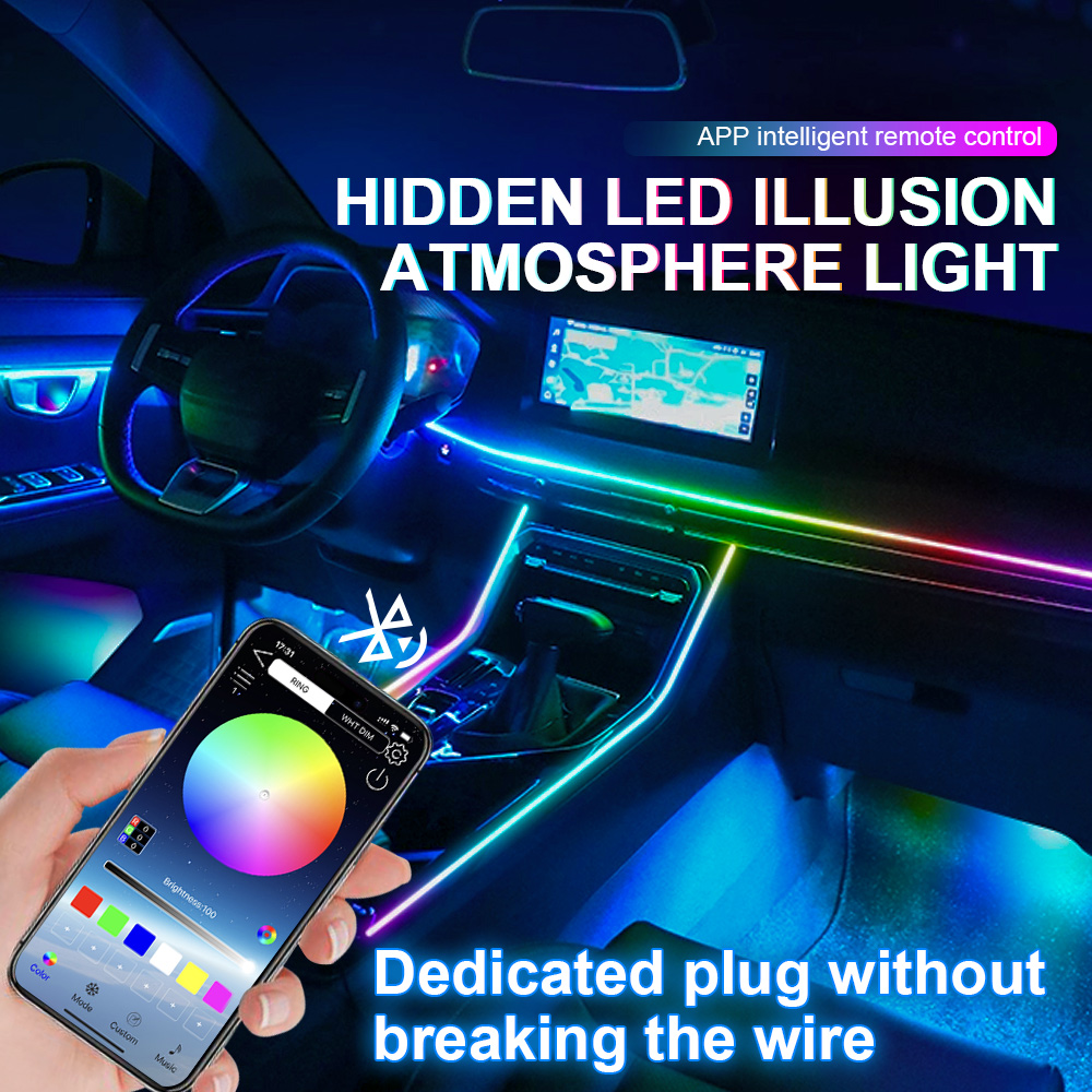 18/22 in 1 Acrilico Led Auto L - Led Gaming Light Strip recensione e prezzo