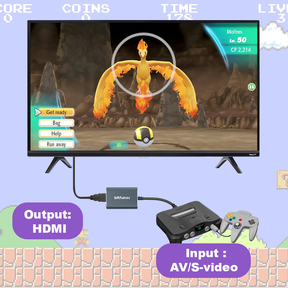Bitfunx 720P Adattatore Svideo - Gaming Console In Tv recensione e prezzo