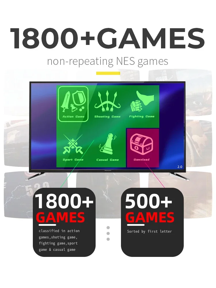 DATA FROG Stick di Gioco Wirel - Gaming Console Old School recensione e prezzo