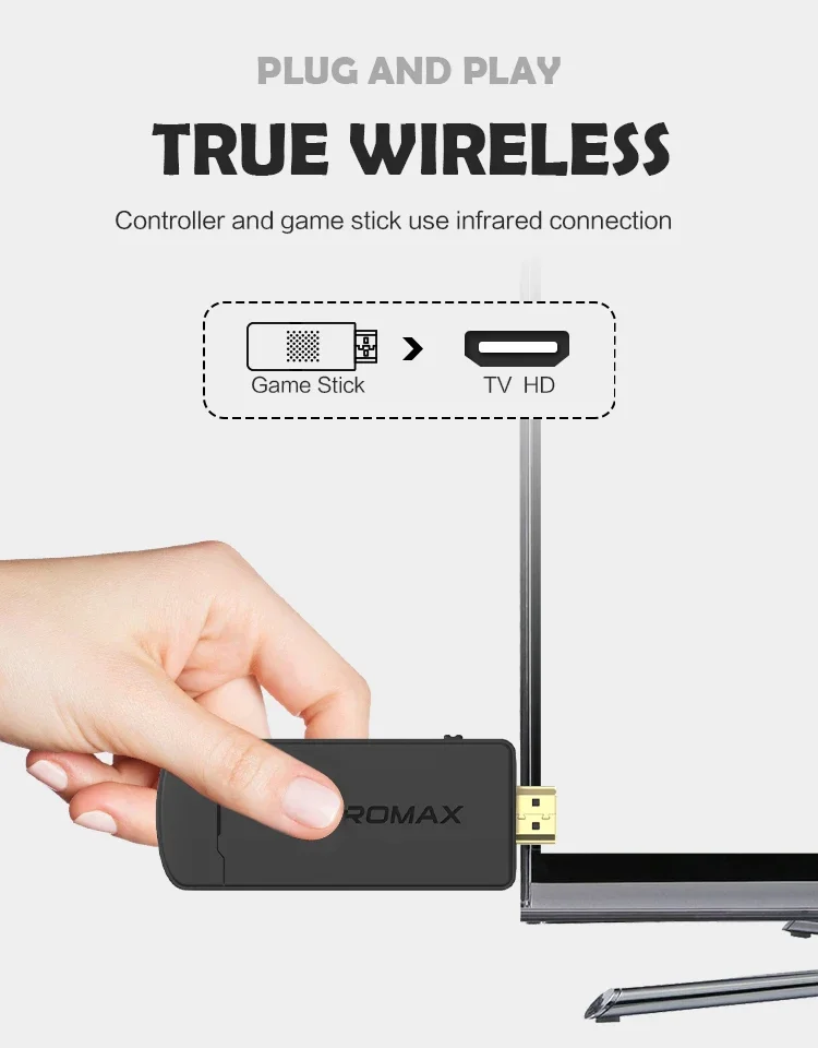 DATA FROG Stick di Gioco Wirel - Gaming Console Old School recensione e prezzo
