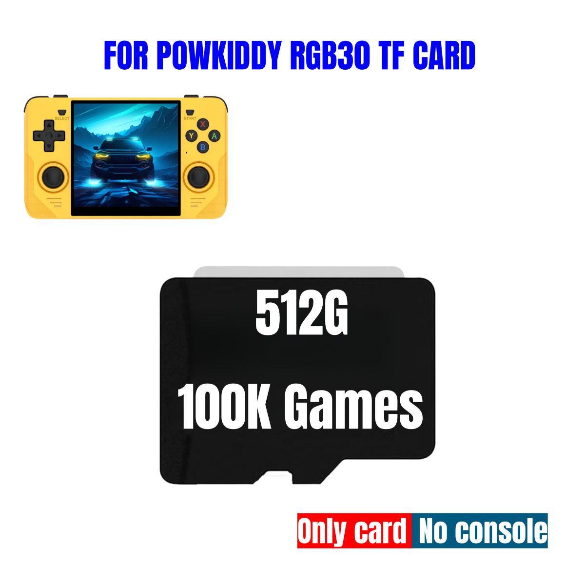 Per Powkiddy RGB30 Tf Card Con - Gaming Console X55 recensione e prezzo