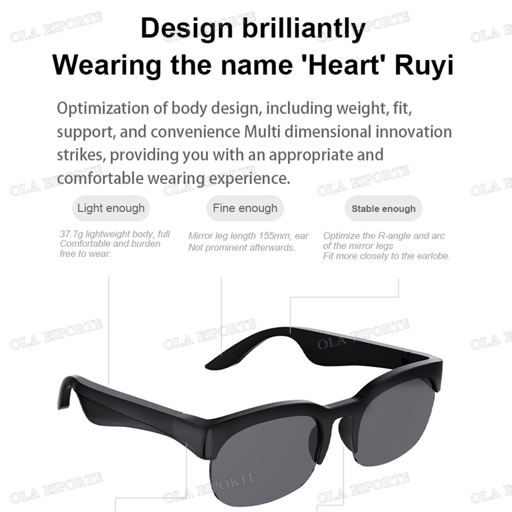 Occhiali da Sole Smart Bluetoo - Gaming Glasses Uv recensione e prezzo