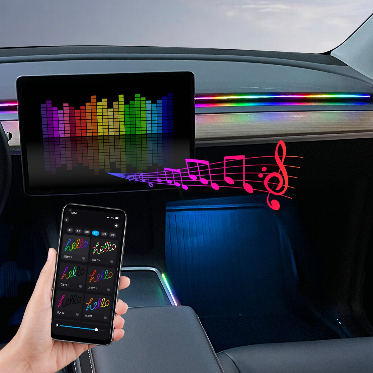 Luce ambientale a LED per auto - Led Gaming Light Strip recensione e prezzo