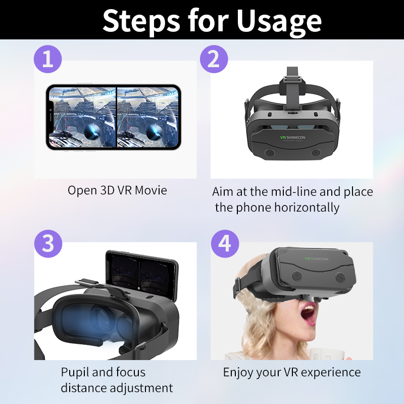 Occhiali VR G10 G13 IMAX Scher - Gaming Console Vr recensione e prezzo
