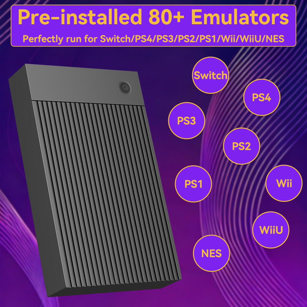 HDD Portatile da 4TB per Gamin - Gaming Console.Emulators recensione e prezzo