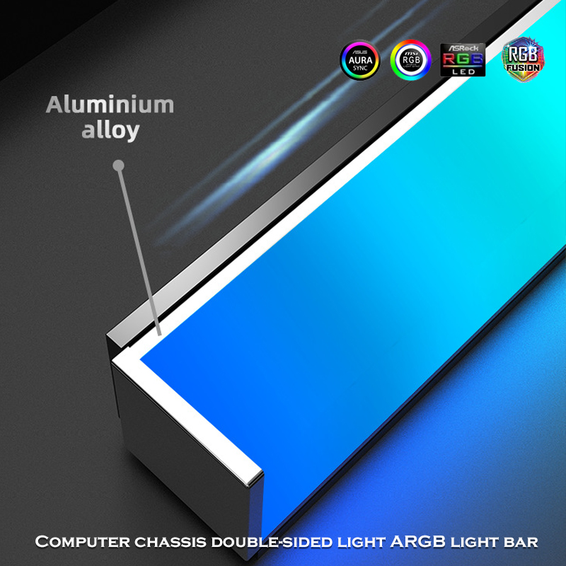 Barra luminosa rigida in allum - Led Gaming Light Strip recensione e prezzo