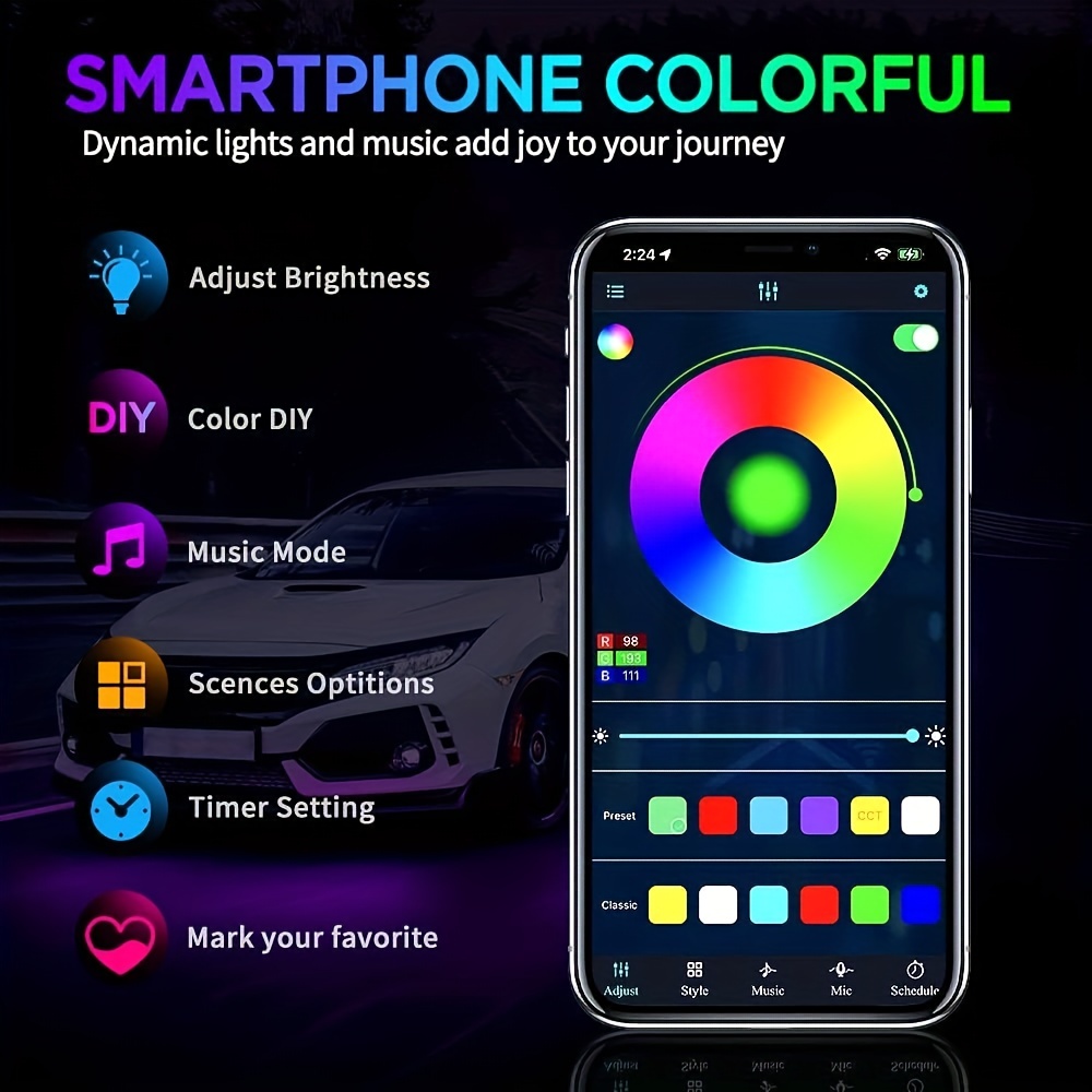 Striscia LED RGB Flessibile pe - Led Gaming Light Strip recensione e prezzo